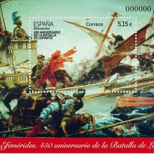 66. Sello HB Batalla de Lepanto