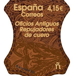 73. Sello Oficios Antiguos Repujadores de cuero