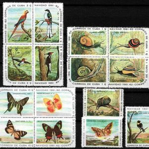 Serie sellos Cuba republica 0568-82 (*)