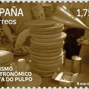 02-3. Sello Turismo gastronomico. Festa do pulpo y calcotada