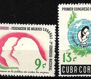 Serie sellos Cuba republica 0633-34 (**)