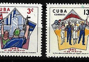 Serie sellos Cuba republica 0667-8 (*)
