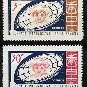 Serie sellos Cuba republica 0669-70 (*)