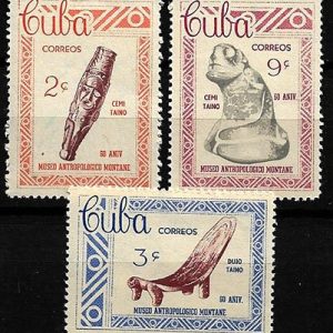 Serie sellos Cuba republica 0671-3 (*)