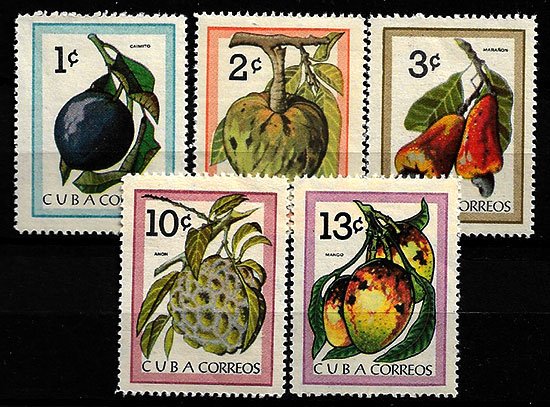 Serie sellos Cuba republica 0681-85 (**)