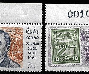 Serie sellos Cuba republica 0708-09 (**)