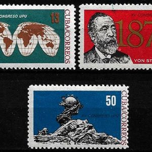 Serie sellos Cuba republica 0715-17 (*)
