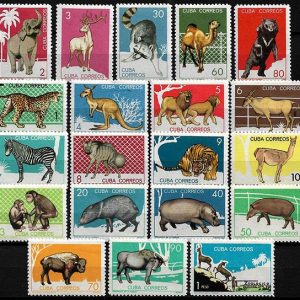 Serie sellos Cuba republica 0768-85 (*)
