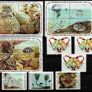 Serie sellos Cuba republica 0790-804 (*)