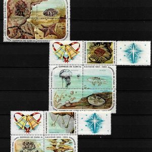 Serie sellos Cuba republica 0790-804 (**)