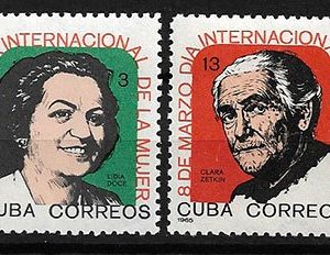 Serie sellos Cuba republica 0827-8 (**)