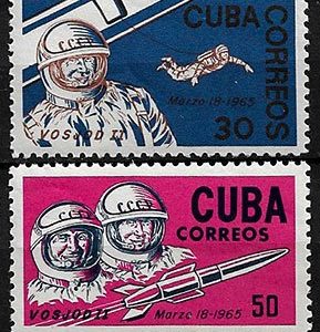 Serie sellos Cuba republica 0839-40 (**)