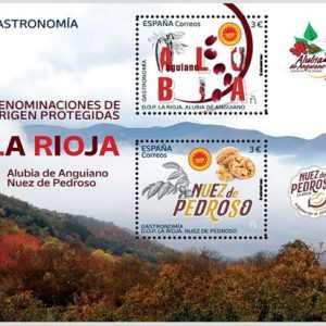 16. Sello Gastronomia La Rioja. Alubia y Nuez HB