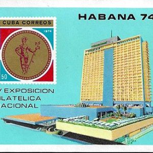 Hoja bloque Cuba republica 0042 (**)