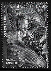 Serie sellos Andorra 491. Navidad