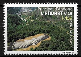 Serie sellos Andorra 499. L’Andart