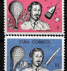 Serie sellos Cuba republica 0856-7 (**)