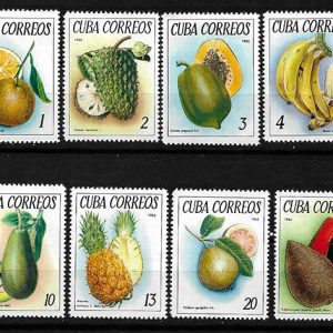 Serie sellos Cuba republica 0902-9 (*)