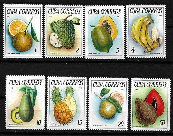Serie sellos Cuba republica 0902-9 (*)