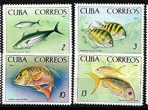 Serie sellos Cuba republica 0934-41 (**)