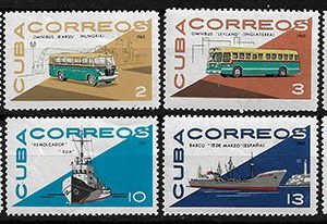 Serie sellos Cuba republica 0942-49 (*)