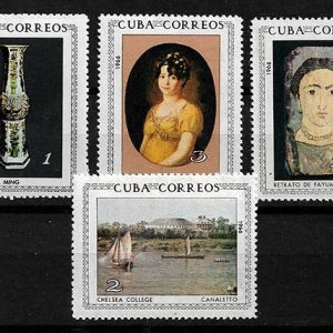 Serie sellos Cuba republica 0971-74 (**)