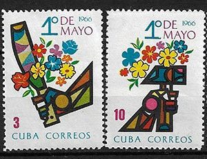 Serie sellos Cuba republica 0989-92 (**)