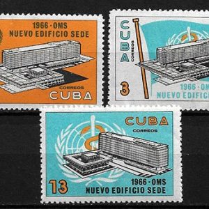 Serie sellos Cuba republica 0993-5 (*)