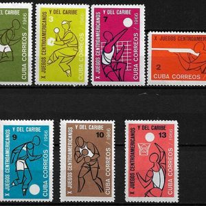 Serie sellos Cuba republica 0996-02 (*)