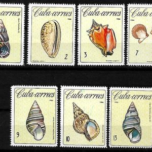 Serie sellos Cuba republica 1009-15 (*)