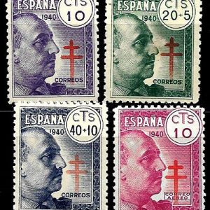 Sello Primer Centenario 0936/39 (**). Pro tuberculosos
