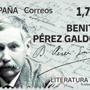 33. Sello Benito Perez Galdos