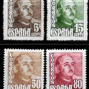 Sello Primer Centenario 1020/23 (**). General Franco