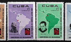 Serie sellos Cuba republica 1129-32 (*)