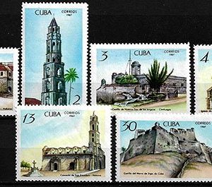 Serie sellos Cuba republica 1180-5 (*)