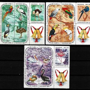 Serie sellos Cuba republica 1186-00 (**)