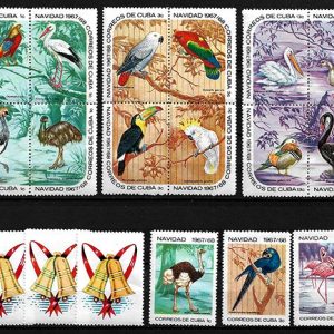 Serie sellos Cuba republica 1186-00 (*)