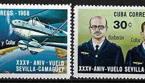 Serie sellos Cuba republica 1210-11 (*)