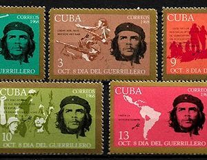 Serie sellos Cuba republica 1221-5 (**)
