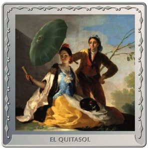 Año 2021. Moneda 10 € Goya – El Quitasol