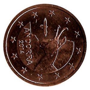 Moneda 05 centimos euro Andorra 2014 S/C
