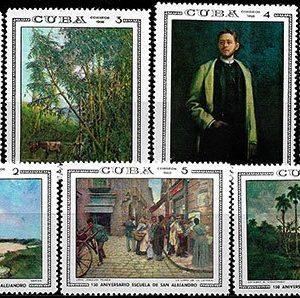 Serie sellos Cuba republica 1255-61 (*)