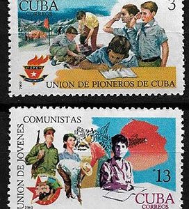 Serie sellos Cuba republica 1269-70 (*)
