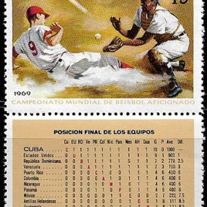 Serie sellos Cuba republica 1312 (**)