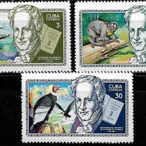 Serie sellos Cuba republica 1316-18 (*)
