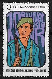 Serie sellos Cuba republica 1326 (**)