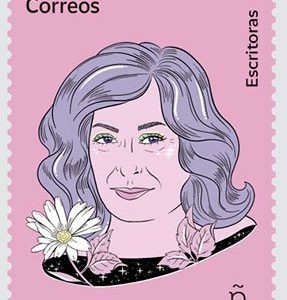 36. Sello Almudena Grandes. Escritoras