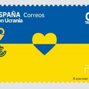 39. Sello España con Ucrania
