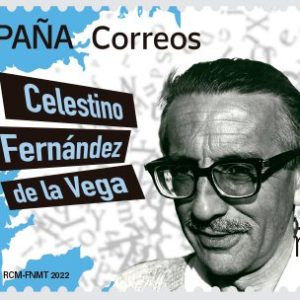 40. Sello Celestino Fdez de la Vega. Literatura
