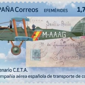 42. Sello Centenario C.E.T.A. Efemerides